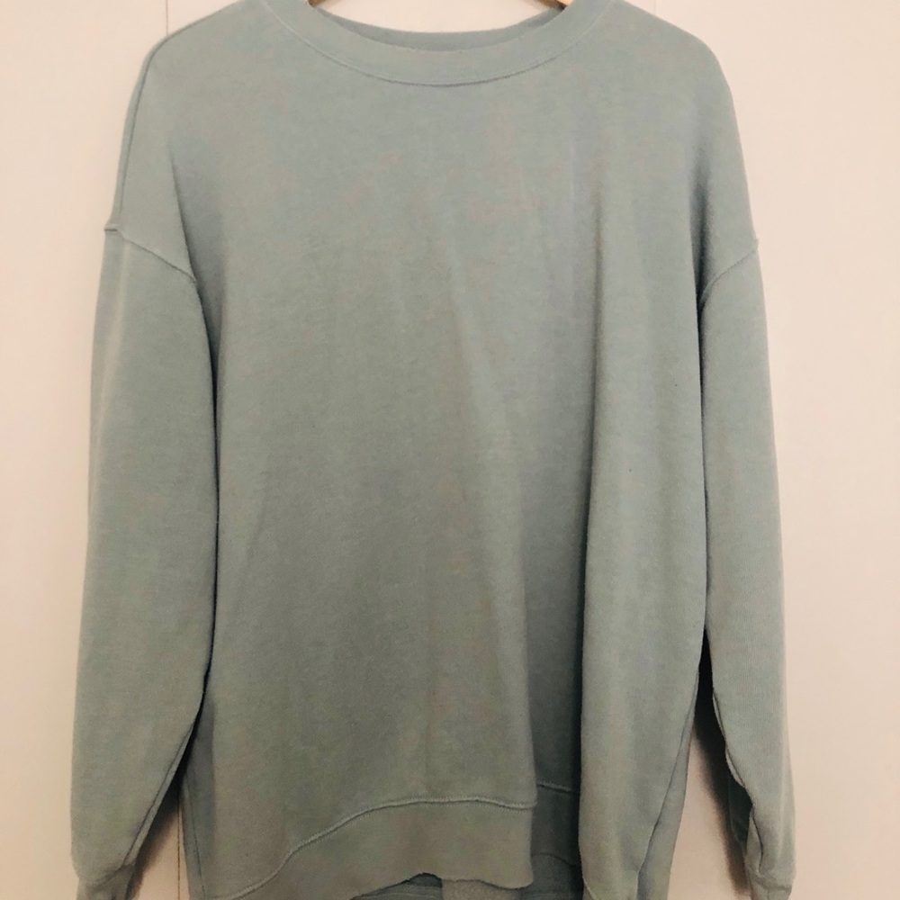 Aerie seafoam sweatshirt